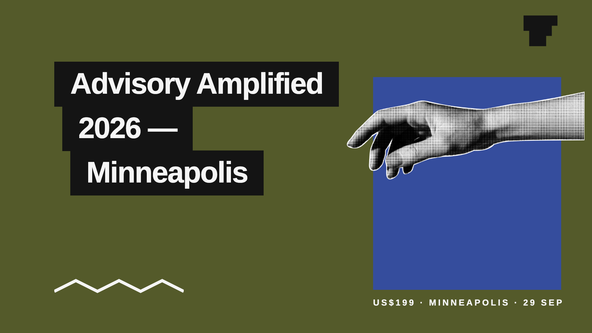 The Firm’s tile for Advisory Amplified 2026 - Minneapolis. The organiser hasn’t supplied an image.