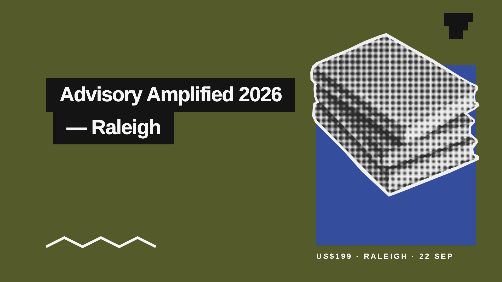 The Firm’s tile for Advisory Amplified 2026 - Raleigh. The organiser hasn’t supplied an image.